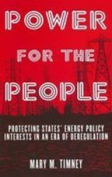 Power for the People - Protecting States' Energy Policy Interests in an Era of Deregulation