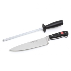 Wusthof Classic Chef's Knife And Sharpening Steel Set