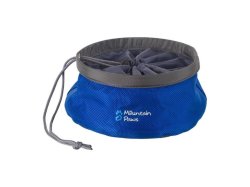 Collapsible Food Bowl - Small Blue