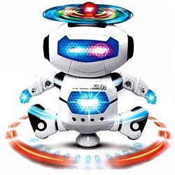 Toys For 3-5 Year Old Boys Dimy Dancing Robot Toys For Kids Toddlers Gifts For 2-5 Year Old Blue DRB02