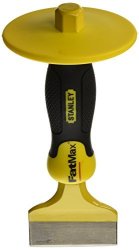 Stanley 16-334 2-3 4-INCH X 8-1 2-INCH Fatmax Masons Chisel With Bi-material Hand Guard