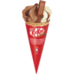 Chocolate & Vanilla Flavoured Ice Cream Cone 125ML