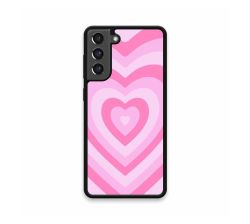 Tpu Fashion Covers - Samsung Galaxy S21 Fe Pink Heart