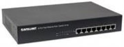 Intellinet 8-PORT Fast Ethernet Poe+ Switch - 4 X Poe Ieee 802.3AT AF Power-over-ethernet Poe+ poe Ports 4 X Standard RJ45 Ports Endspan Desktop 19 Rackmount