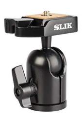 Slik SBH-120 Dq Compact Ballhead With Quick Release Supports 4.5 Lbs. Black 618-325