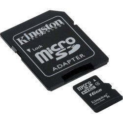 Professional Kingston Microsdhc 16GB 16 Gigabyte Card For Samsung Galaxy Victory 4G LTE Phone With Custom Formatting And Standard Sd Adapter. Sdhc Class 4 Certified