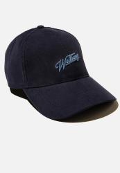 Hailey Structured Cap - Navy Cord wellbeing