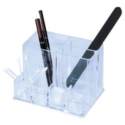 Cosmetic Organizer Plastic 7 Compartment 13.5X10.9.5CM