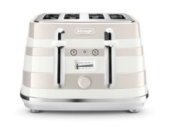 Buy DELONGHI Icona Capitals CTOC4003.BL 4-Slice Toaster - Blue Online