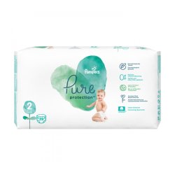 Pampers Pure Protection - Size 2 Value Pack - 39 Nappies