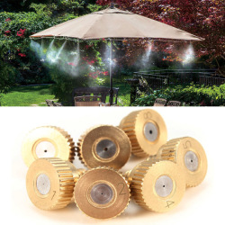 5pcs 3 16 Inch Brass Atomization Spray Nozzles Garden Cooling Misting Sprinkler
