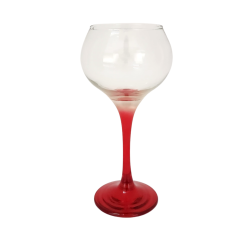 24 Piece 300ML Wine Colour Glass SGN714 - Red
