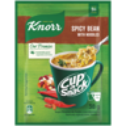Cup-a-snack Spicy Bean With Noodles Instant Snack 38G