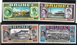 Brunei 1972 "royal Visit" Set Of 4 Umm. Sg 192-5. Cat 7 40 Pounds.