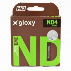 Gloxy 72MM Ultra Thin Pro Multicoated HD Neutral Density ND4 - DI3915