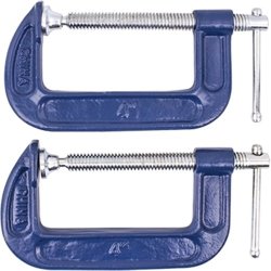 Clamp G Heavy Duty 100MM Twin Pack 4