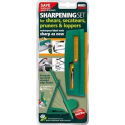 Garden Tool Sharpening Kit 2PC Shear & Scateur
