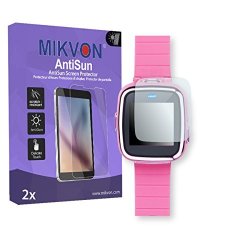 2X Mikvon Antisun Screen Protector For Vtech Kidizoom Smart Watch 2 - Retail Package With Accessories