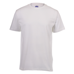 Crew Neck T-Shirt - Promotional Heavyweight T-Shirt Promo - White
