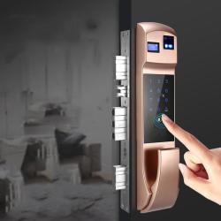 Fully Automatic Fingerprint Password Lock Intelligent Anti-theft Home Electronic Credit Card Automatic Unlock And Mute App