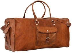 Gusti Leder Nature "oscar" Genuine Leather Travel Bag Holdall Weekend Overnight Bag Leisure Bag H...