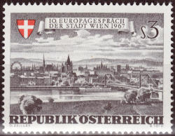 Austria 1967 Unmounted Mint Sg 1502 European Talks Vienna