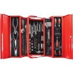 Trade Quip: Toolbox Kit 70PCE 1 4"&1 2" Dr - TOOT2634