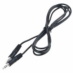 Ablegrid 6FT Black Premium 3.5MM 1 8" Audio Cable Lead Car Aux Cord Fits For Google Chromecast Audio RUX-J42