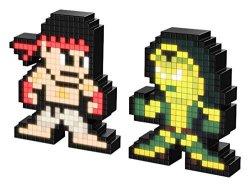 Pdp Pixel Pals Marvel Vs. Capcom Infinite Gamora Vs. Ryu Collectible Figure 2 Pack 878-042-NA-MVC2