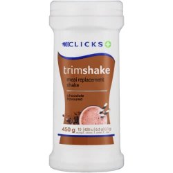 Clicks Trimshake Meal Replacement Shake Chocolate 450G