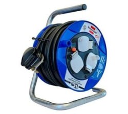 Brennenstuhl Garant Cable Reel With 3-WAY Multiplug - 15M 3078187004