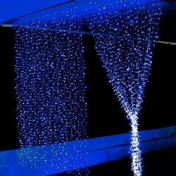 Led Decorative Blue Lights 3x3