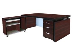 Maqelepofurn - Mahogany Office Desk