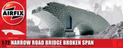 Road Bridge Broken Span 1 72 Scale - Plastic Model Kit