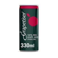 100% Sparkling Red Grape Juice - 24 X 330ML