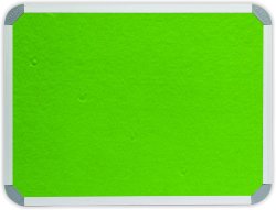 Info Board Aluminium Frame - 1800 1200MM - Lime Green