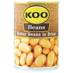 Koo Butter Beans In Brine 410 G
