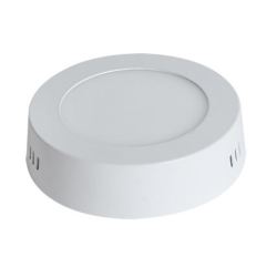 6W Cool White Round Surface Mount LED 120X35MM 85-265VAC