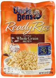 Uncle Ben's Ready Rice Whole Grain Brown Rice 8.8 Ounce Pack Of 5