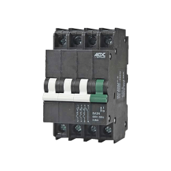 Circuit Breaker 13MM 4.5KA 3 Pole+n- 10A