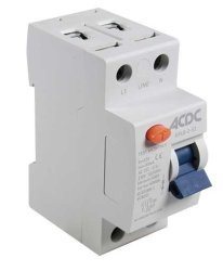 ACDC Dynamics Acdc Earth Leakage Relay 2 Pole 63AMP