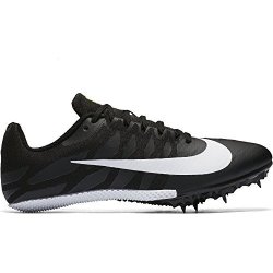 Nike Women's Zoom Rival S 9 Track Spike Black white volt Size 7.5 M Us
