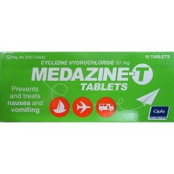 Medazine T 50MG Tabs 10