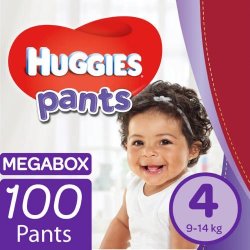 Huggies Pants Size 4 Megabox 100 Pants
