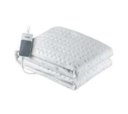 Solac - Electrical Heat Blanket Single Bed - White 60W