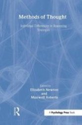 Methods of Thought: Individual Differences in Reasoning Strategies Current Issues in Thinking and Reasoning