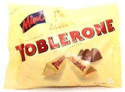 Toblerone - Milk Chocolate Mini's Bag 200G
