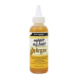 Aunt Jackie's Natural Growth Oil Blends Repair My Hair - Argan Revives And Conditions Chronically Dry Hair And Scalp Anti-breakage Formula 4 Oz