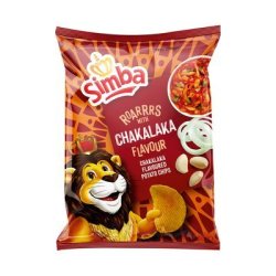 Simba Potato Chips Chakalaka 120G X 24