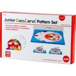 Edx Education 22244 Junior Geoland Pattern Set Pack Of 51